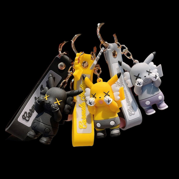 Pika-Bear Keychains