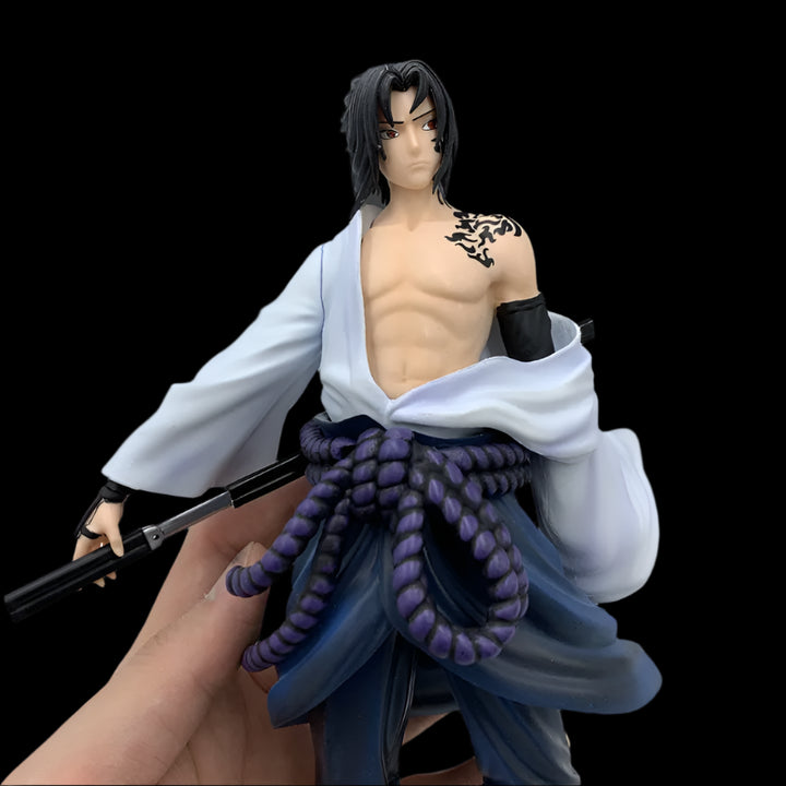 Lover Anime NARUTO Figure Uchiha Sasuke Curse Mark PVC Figure NARUTO Sasuke Orochimaru Itachi Sharingan Kakashi Model Toy Gift - ShopLess