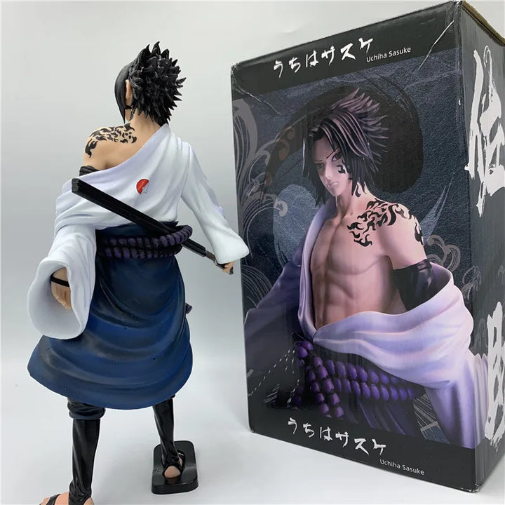 Lover Anime NARUTO Figure Uchiha Sasuke Curse Mark PVC Figure NARUTO Sasuke Orochimaru Itachi Sharingan Kakashi Model Toy Gift - ShopLess