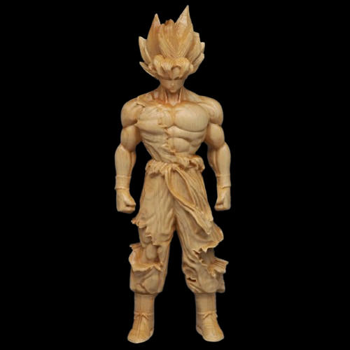Wooden Goku - ShopLess