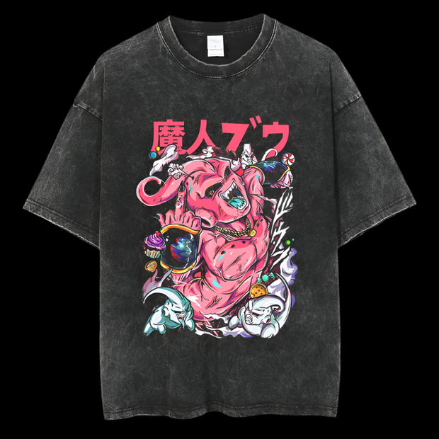 Washed DBZ Tees - ShopLess