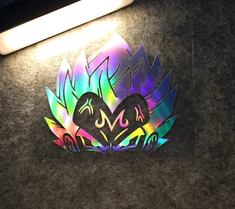 Reflective DBZ stickers - ShopLess