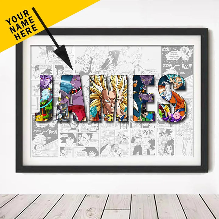 Customized Manga Canvas - ShopLess