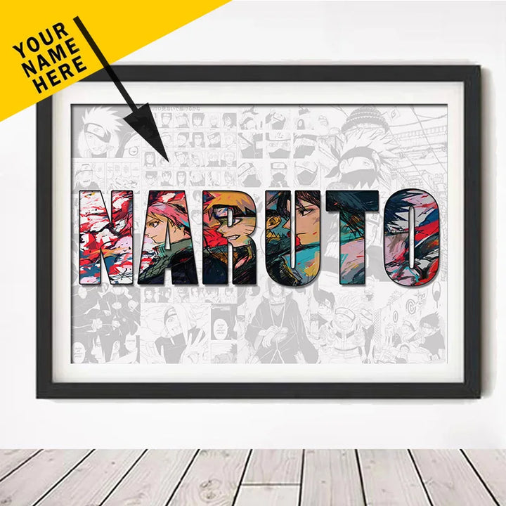 Customized Manga Canvas - ShopLess