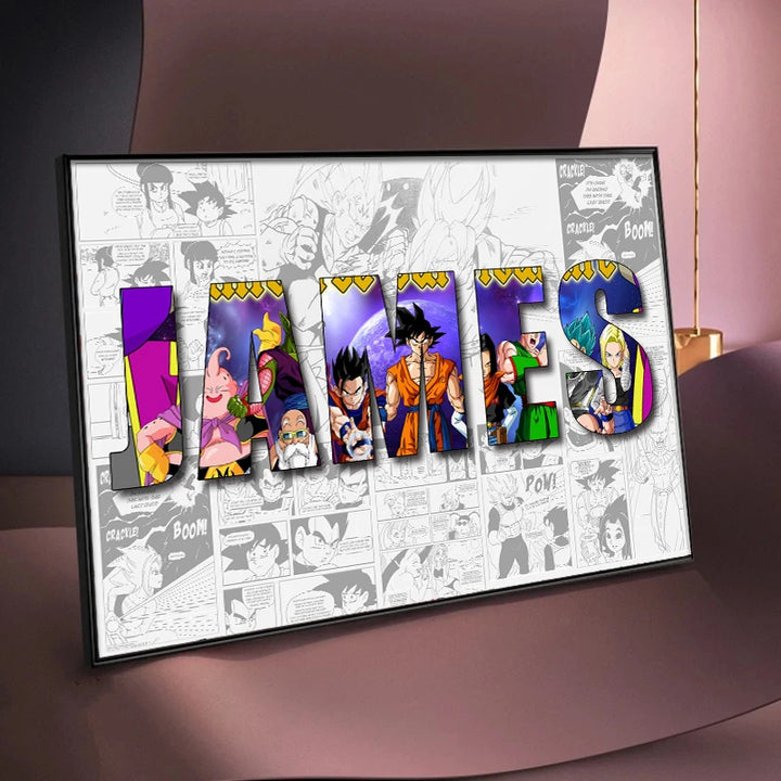 Customized Manga Canvas - ShopLess