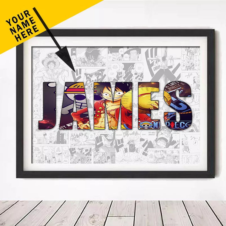 Customized Manga Canvas - ShopLess