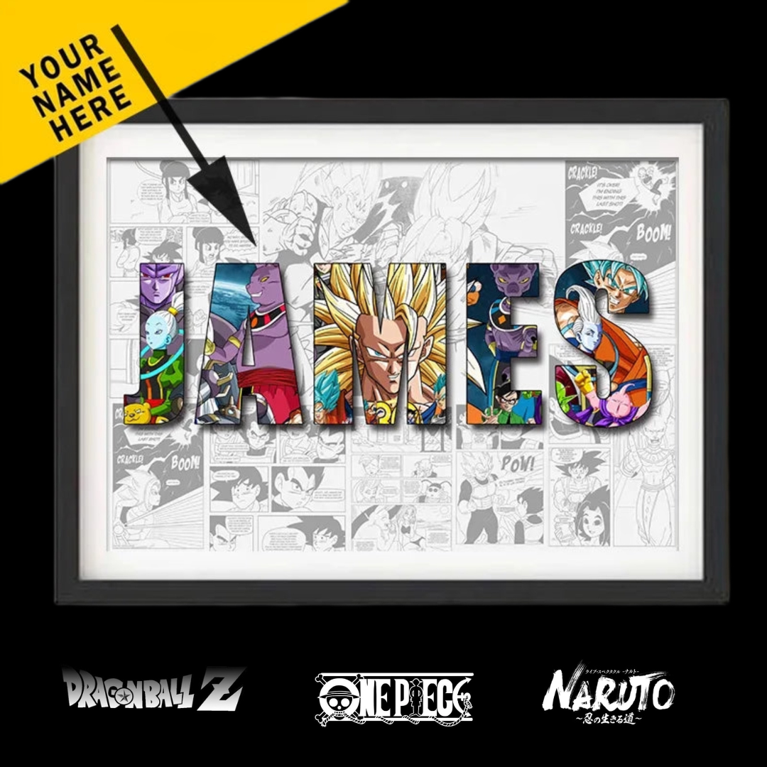 Customized Manga Canvas - ShopLess